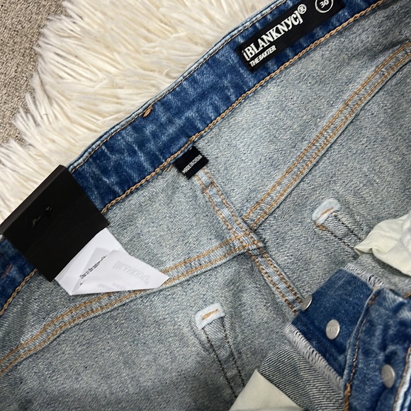 Blank NYC The Baxter, Ribcage Straight Leg, NWT whirl wind pants - Picture 7 of 12